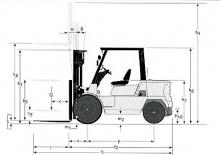 Carrelli elevatori frontali diesel Nissan F 04 D 50 Q