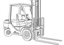 Carrelli elevatori frontali diesel Komatsu FD 15 T-16