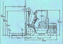 Carrelli elevatori frontali diesel Komatsu FD 20 T 11