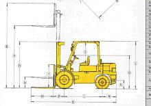 Carrelli elevatori frontali diesel Mitsubishi FD 35 AT