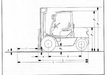 Carrelli elevatori frontali diesel Komatsu FD 50 Z-1 E