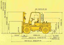 Carrelli elevatori frontali diesel Mitsubishi FD 60 T