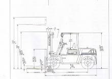 Carrelli elevatori frontali diesel Komatsu FD 70-6