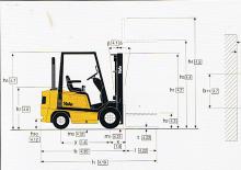 Carrelli elevatori frontali diesel Yale GDP 16 AF