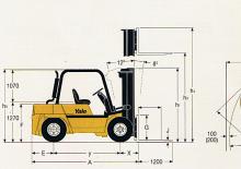 Carrelli elevatori frontali diesel Yale GDP 60 HC