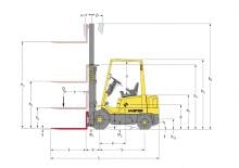 Carrelli elevatori frontali diesel Hyster H1.50 XM