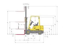 Carrelli elevatori frontali diesel Hyster H 1.75 XM