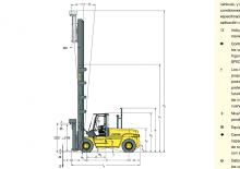 Carrelli elevatori frontali diesel Hyster H10.00XM 12EC