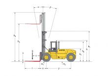 Carrelli elevatori frontali diesel Hyster H 15.00 XM - 12