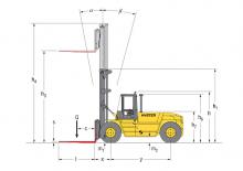 Carrelli elevatori frontali diesel Hyster H 16.00 XM - 12