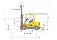 Carrelli elevatori frontali diesel Hyster H 2.00 XM
