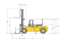 Carrelli elevatori frontali diesel Hyster H 20.00 F