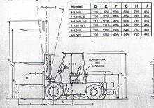 Carrelli elevatori frontali diesel Hyster H 4.00 XLS/6