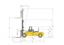 Carrelli elevatori frontali diesel Hyster H 40.00 E