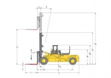 Carrelli elevatori frontali diesel Hyster H 44.00 E