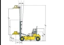 Carrelli elevatori frontali diesel Hyster H44.00XM 16CH