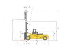 Carrelli elevatori frontali diesel Hyster H 48.00 E
