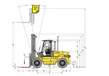 Carrelli elevatori frontali diesel Hyster H 8.00 XM