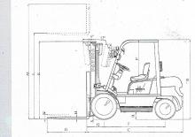 Carrelli elevatori frontali diesel Patria PFD 25 T-1