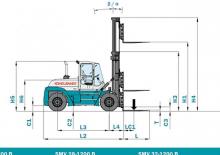 Carrelli elevatori frontali diesel Konecranes SMV 18-600 B