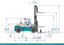 Carrelli elevatori frontali diesel Konecranes SMV 23,6-1200  C