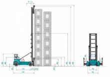 Carrelli elevatori frontali diesel Konecranes SMV 45 GC 4 S