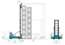Carrelli elevatori frontali diesel Konecranes SMV 6 ECB 80 II