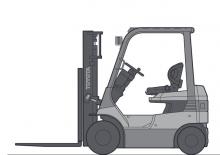 Carrelli elevatori frontali elettrici Toyota 7 FBH 25