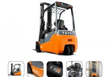 Carrelli elevatori frontali elettrici Toyota 8 FBE 15T 