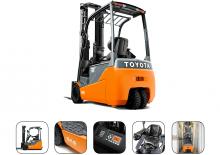 Carrelli elevatori frontali elettrici Toyota 8 FBE 18T 