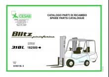 Carrelli elevatori frontali elettrici Cesab Blitz 318 L