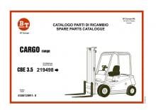 Carrelli elevatori frontali elettrici BT CBE 3.5
