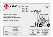 Carrelli elevatori frontali elettrici BT CBE 4.0 AC