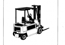 Carrelli elevatori frontali elettrici Clark CEM 30