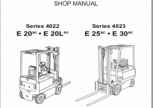 Carrelli elevatori frontali elettrici OM-Pimespo E 25 ac