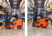 Carrelli elevatori frontali elettrici Linde E27C