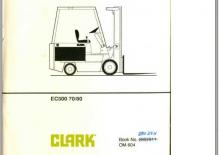 Carrelli elevatori frontali elettrici Clark EC 500 80