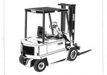 Carrelli elevatori frontali elettrici Clark ECM 20 N