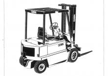 Carrelli elevatori frontali elettrici Clark ECM 30 N