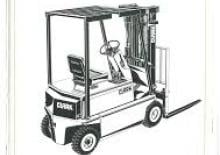 Carrelli elevatori frontali elettrici Clark EM 12 L