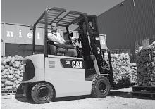 Carrelli elevatori frontali elettrici Caterpillar EP20K PAC