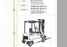 Carrelli elevatori frontali elettrici Clark EPM 30 N
