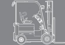 Carrelli elevatori frontali elettrici Clark EPX 20 s ac