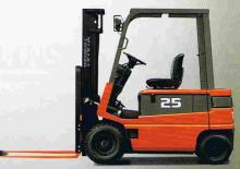 Carrelli elevatori frontali elettrici Toyota FBM 25