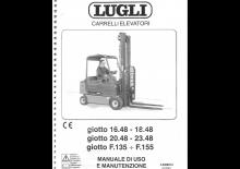 Carrelli elevatori frontali elettrici Lugli Giotto F 155