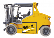 Carrelli elevatori frontali elettrici Montini MR 6