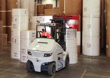 Carrelli elevatori frontali elettrici Montini MR 7 Compact