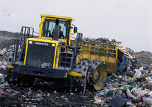 Compattatori per discariche Komatsu WF550T-3