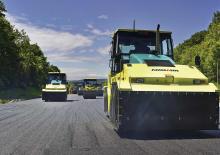 Compattatori stradali statici gommati Ammann AP 240 H-T3