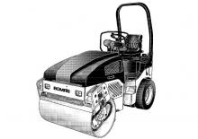 Compattatori stradali vibranti combinati Bomag BW 100 AC-4